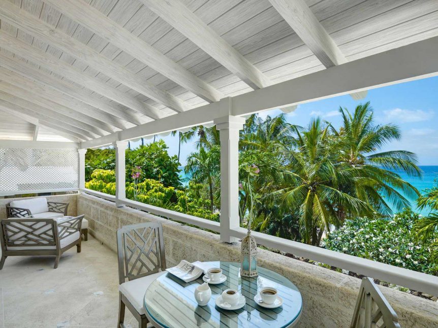 Lone Star Hotel Barbados Beach House villa master bedroom terrace