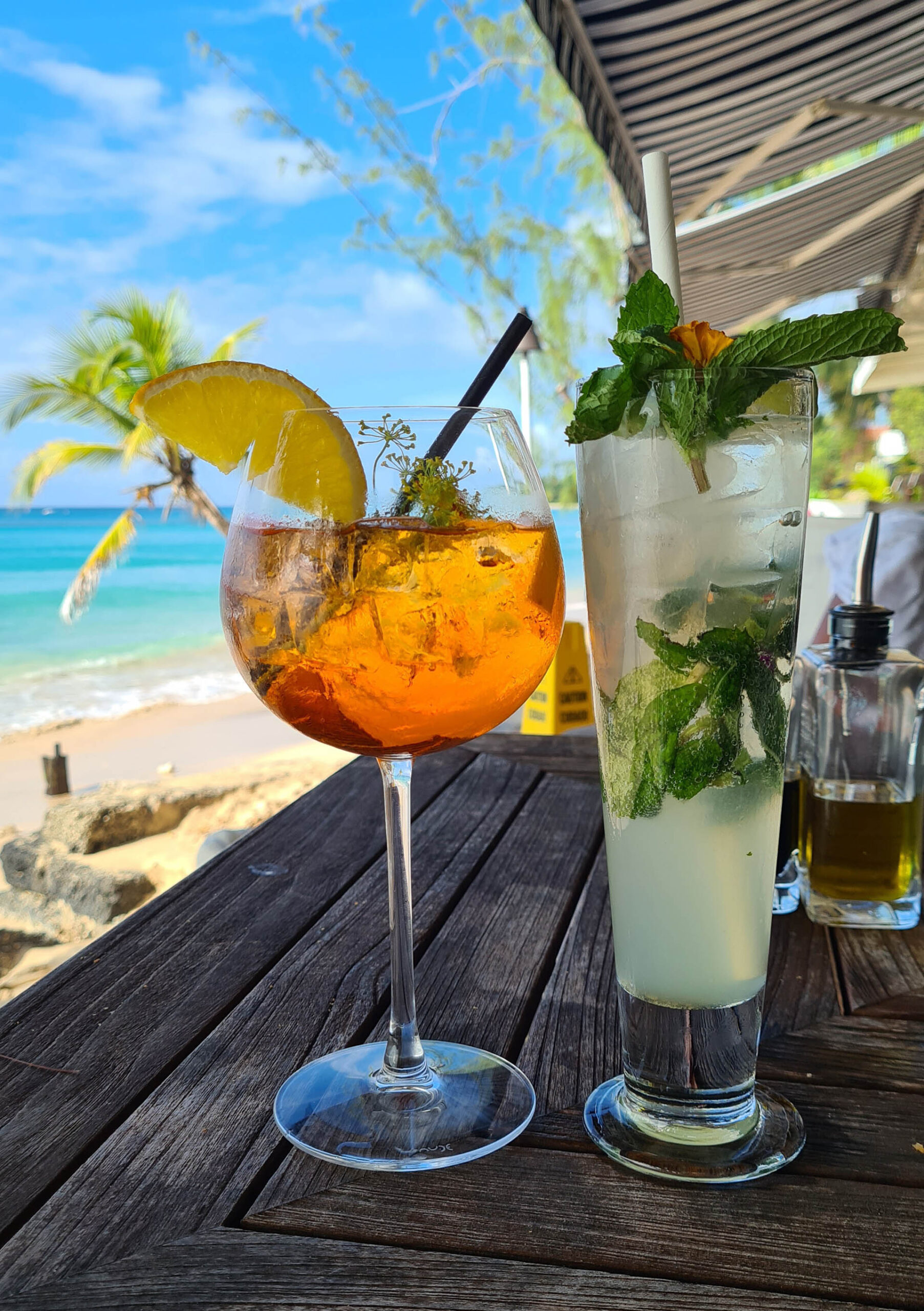 Cocktails by the beach lone star hotel and restaurant barbados